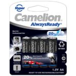 Camelion AlwaysReady NH-AA2000HPBP4 ? 2000mAh Rechargeable Battery