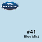 SAVAGE #41 BLUEMIST 2.72 X 11M WIDETONE SEAMLESS BACKGROUND PAPER ROLL
