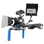 DSLR Shoulder Support Rig & Follow Focus & Matte Box