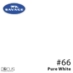SAVAGE #66 PURE WHITE 2.72 X 11M WIDETONE SEAMLESS BACKGROUND PAPER ROLL