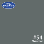 SAVAGE #54 CHARCOAL 2.72 X 11M WIDETONE SEAMLESS BACKGROUND PAPER ROLL