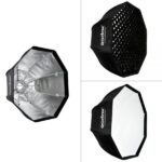 Octagon Umbrella Softbox 120cm Grid