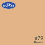 SAVAGE #79 ALMOND 2.72 X 11M WIDETONE SEAMLESS BACKGROUND PAPER ROLL