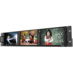 TVLogic RKM-356A Triple 5.6? 3G-SDI Multichannel LCD Rack Monitor