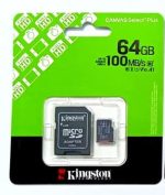 Kingston Memory Card 64GB with SD Adapter