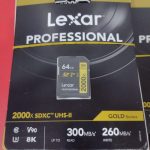 LEXAR V60 V90 MEMORY CARDS