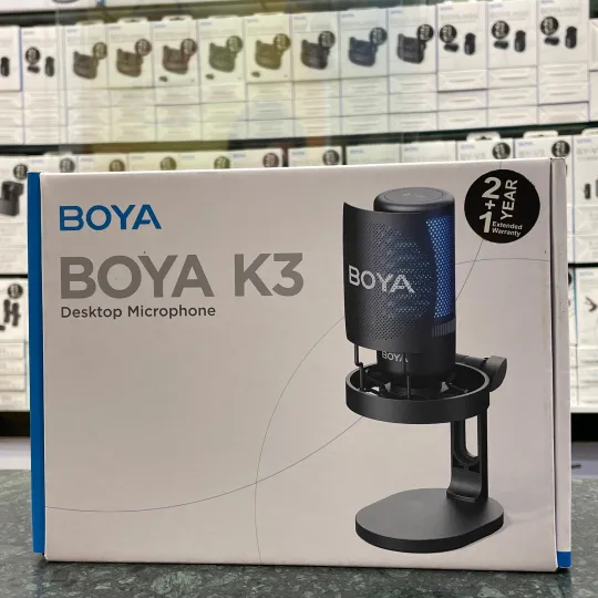 2025/09/1001845499.png BOYA RGB Lighting USB Microphone BY-K3 - Image 1