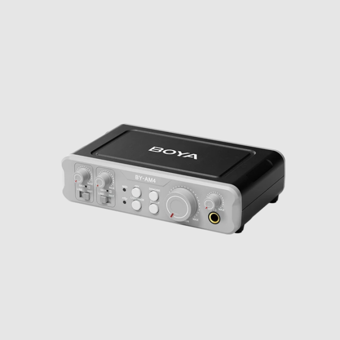 BOYA Dual-Channel Audio Interface BY-AM4 - Image 1