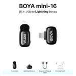 BOYA For I Phone IOS Wireless Microphone Mini 16