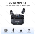 BOYA For Andriod Type C Dual Wireless Microphone Mini 14