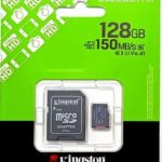 Kingston Memory Card 128GB with SD Adapter