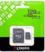 Kingston Memory Card 128GB with SD Adapter