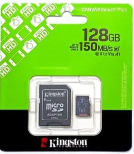 Kingston Memory Card 128GB with SD Adapter